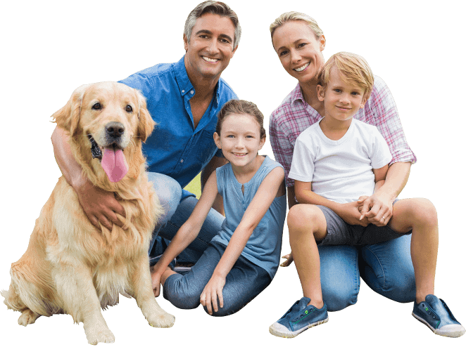 family happy with NYC cleaning services